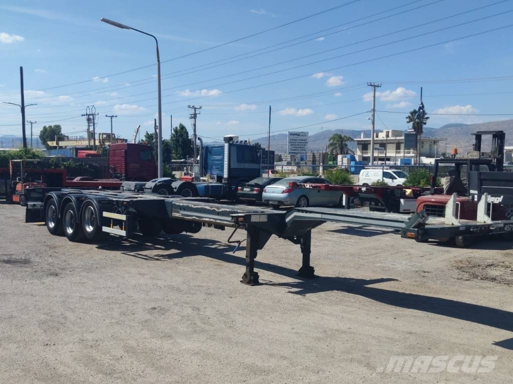 D-tec FLEX TRAILER Container semi-trailers