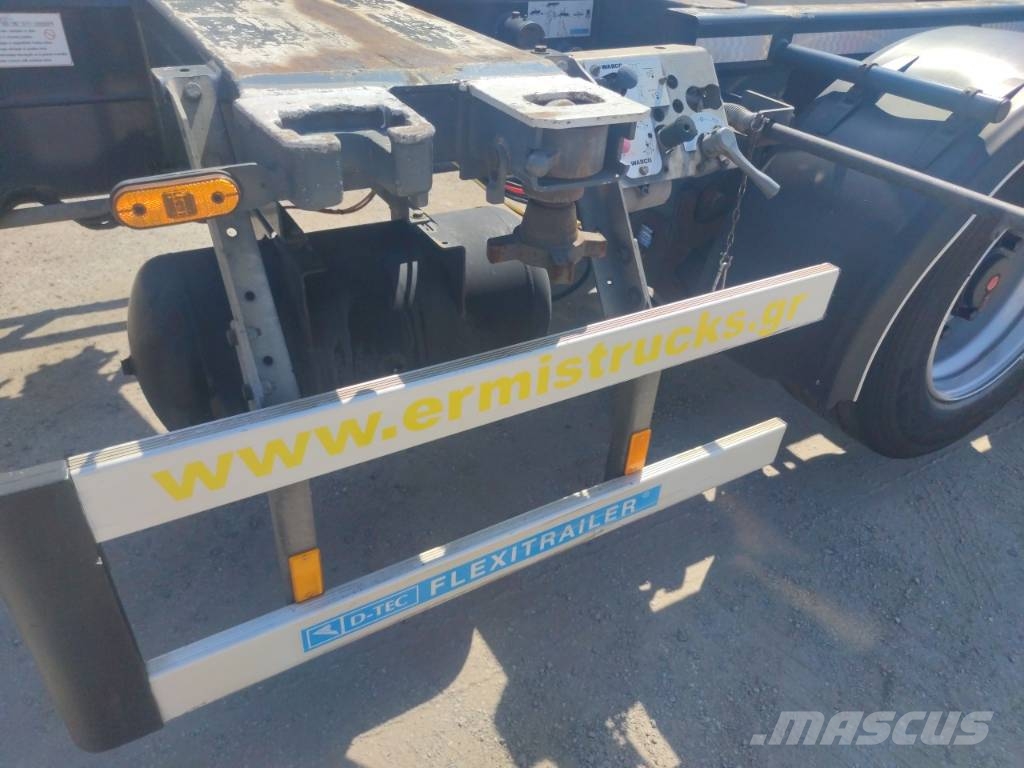 D-tec FLEX TRAILER Container semi-trailers
