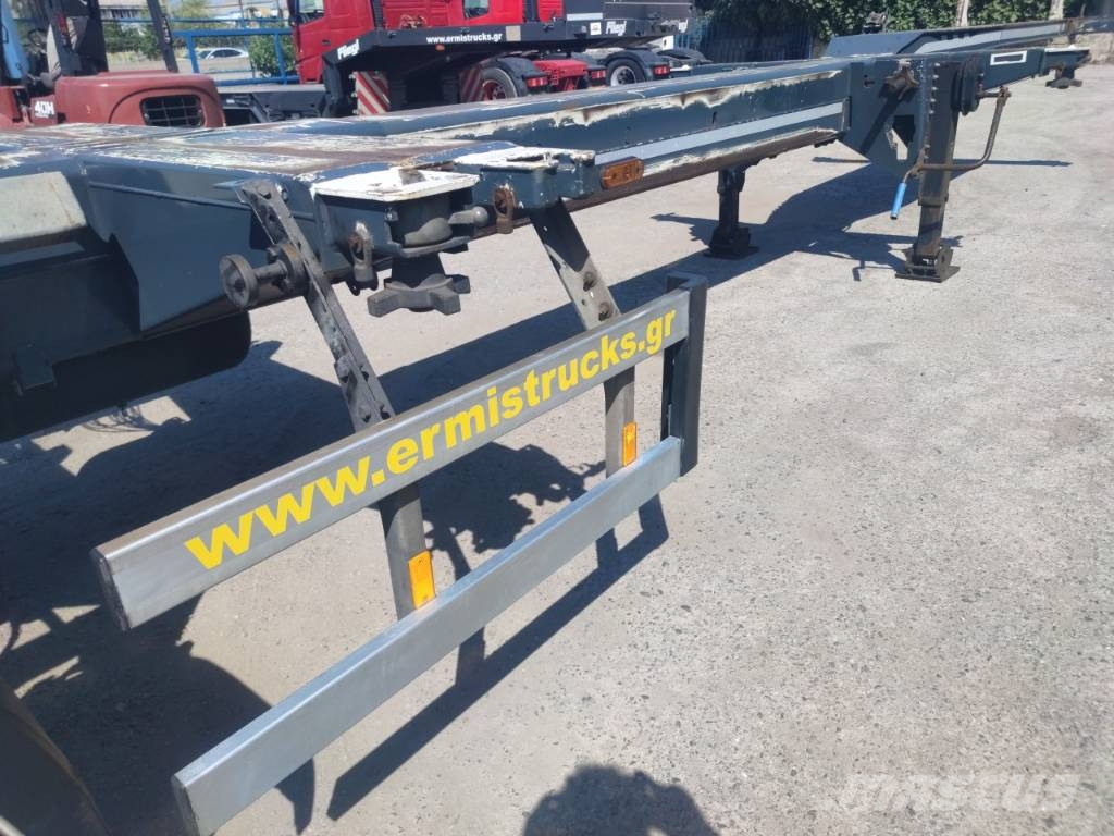 D-tec FLEX TRAILER Container semi-trailers