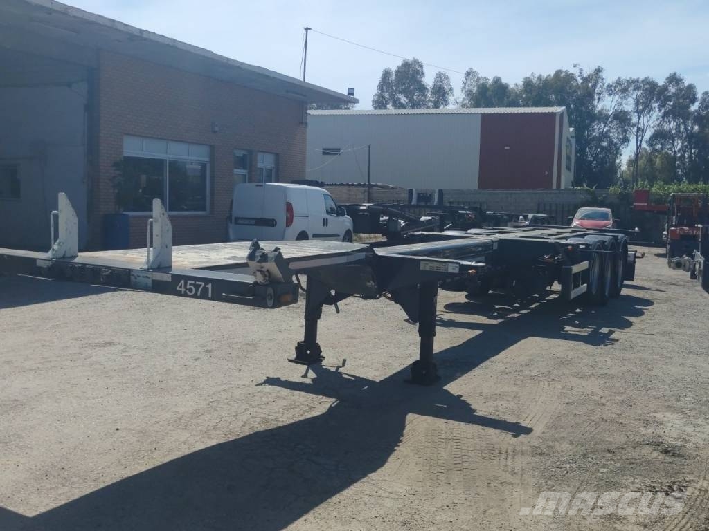 D-tec FLEX TRAILER Container semi-trailers