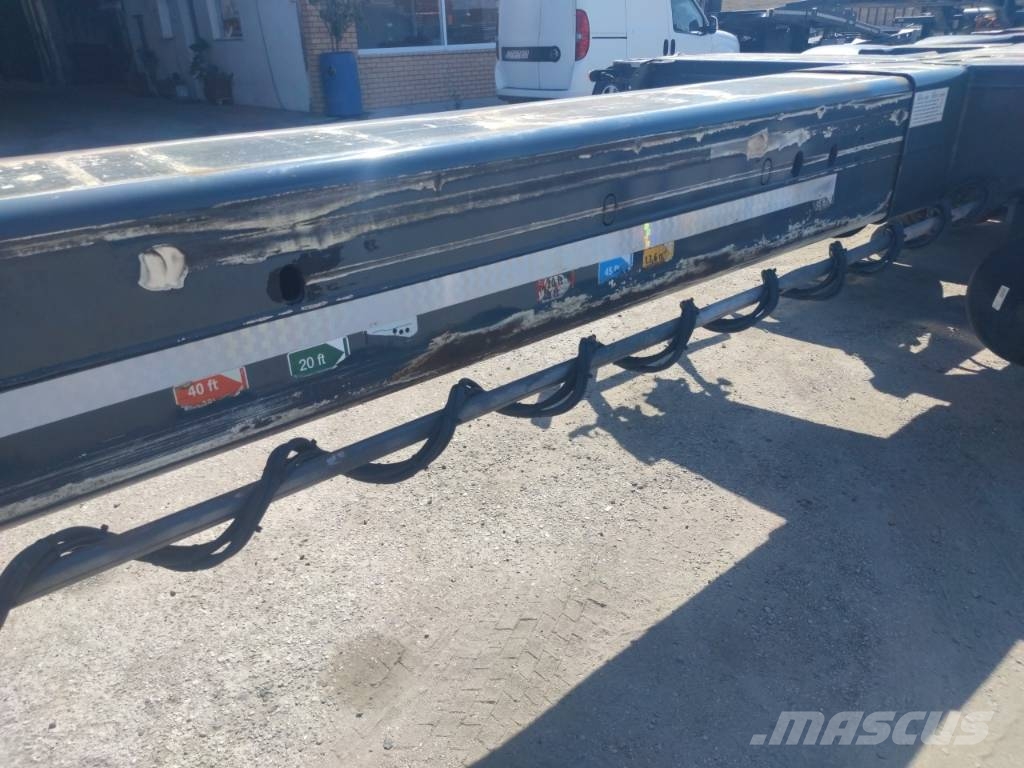 D-tec FLEX TRAILER Container semi-trailers