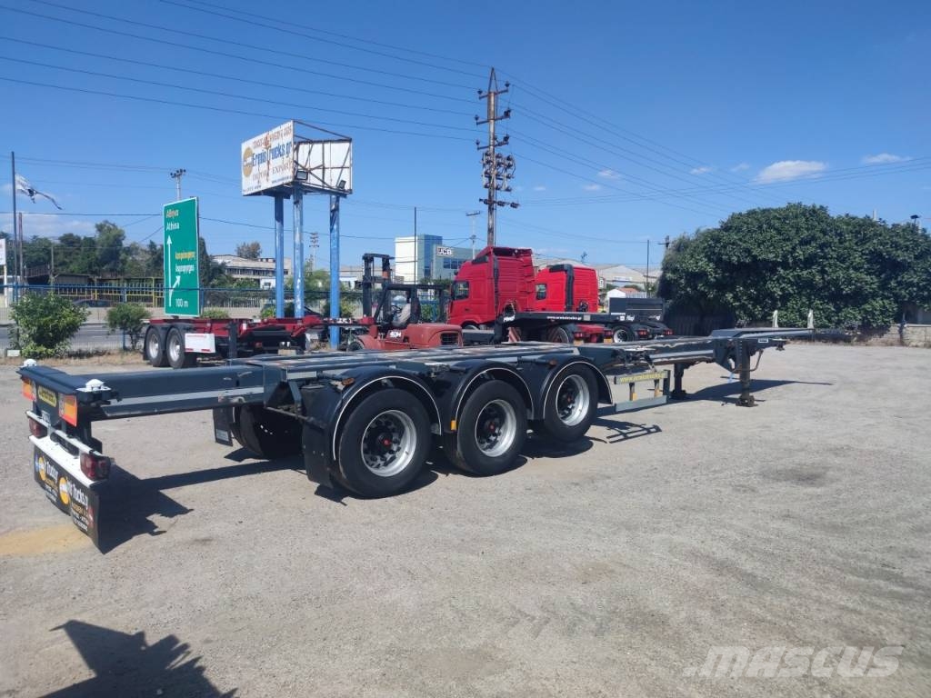 D-tec FLEX TRAILER Container semi-trailers