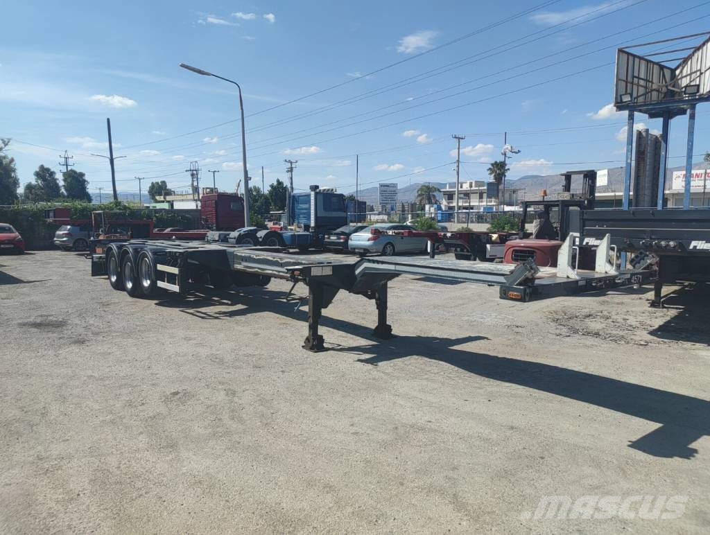 D-tec FLEX TRAILER Container semi-trailers