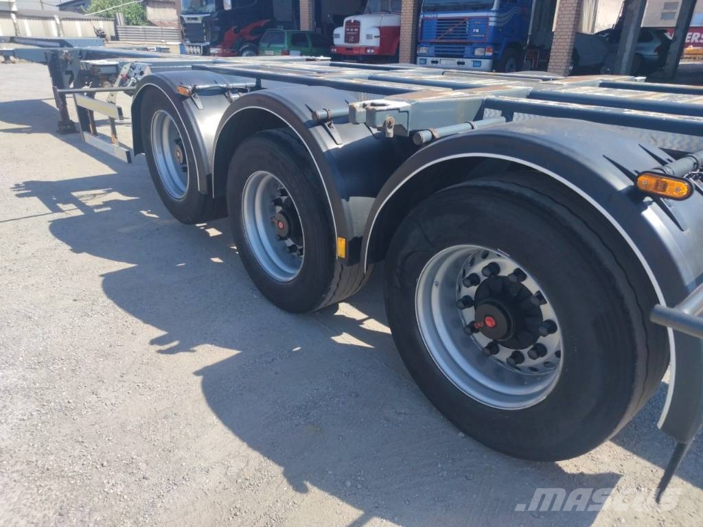 D-tec FLEX TRAILER Container semi-trailers