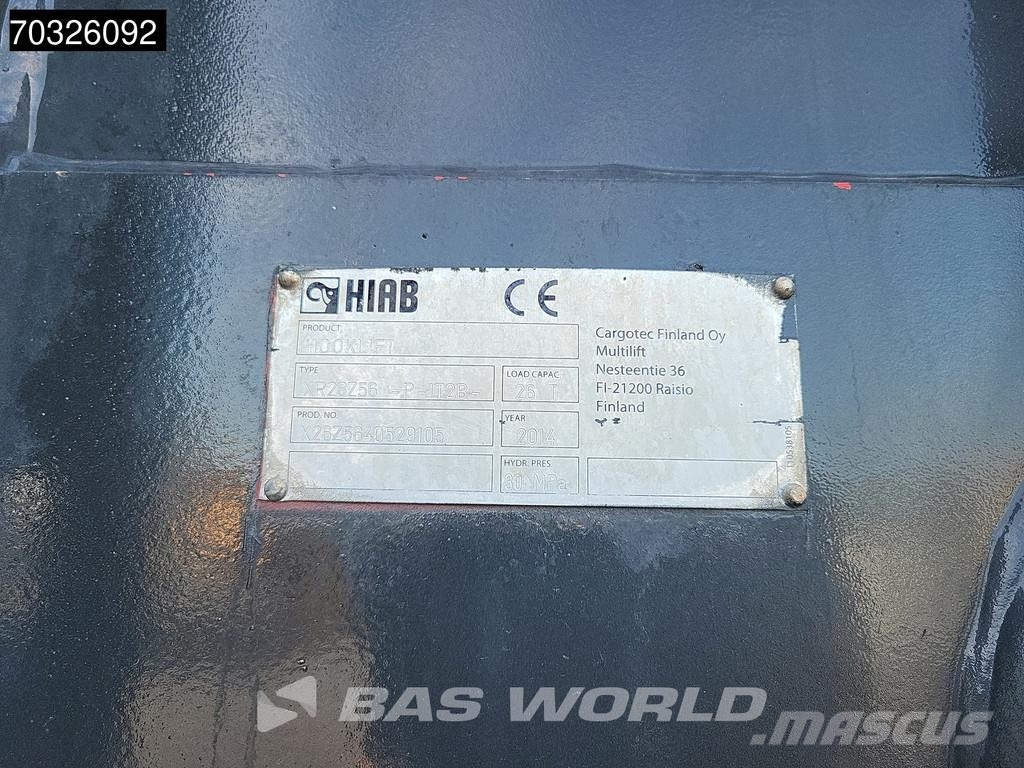 Mercedes-Benz Arocs 3245 8X4 HIAB XR26Z56 containersystem Steel Camion con gancio di sollevamento
