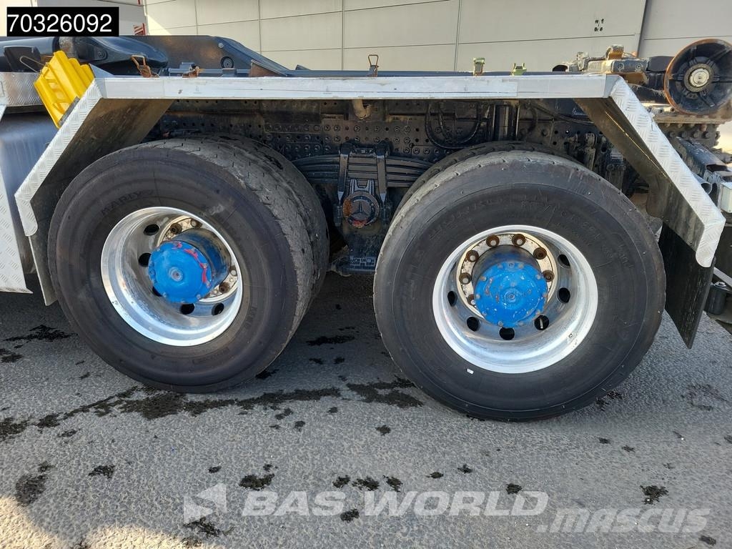 Mercedes-Benz Arocs 3245 8X4 HIAB XR26Z56 containersystem Steel Camion con gancio di sollevamento