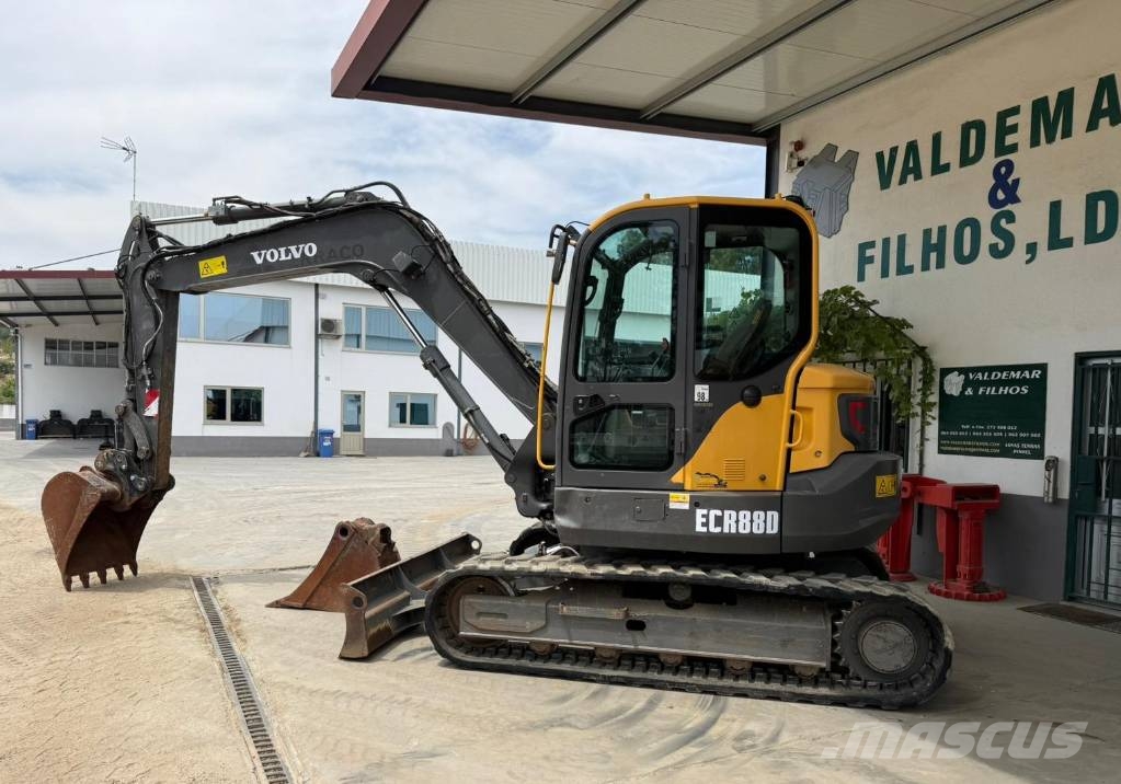 Volvo ECR 88 D, Ar condicioning Excavadoras 7t - 12t