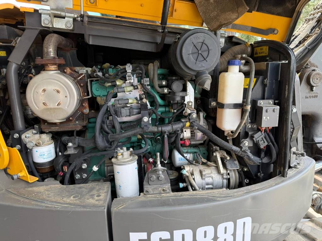 Volvo ECR 88 D, Ar condicioning Excavadoras 7t - 12t