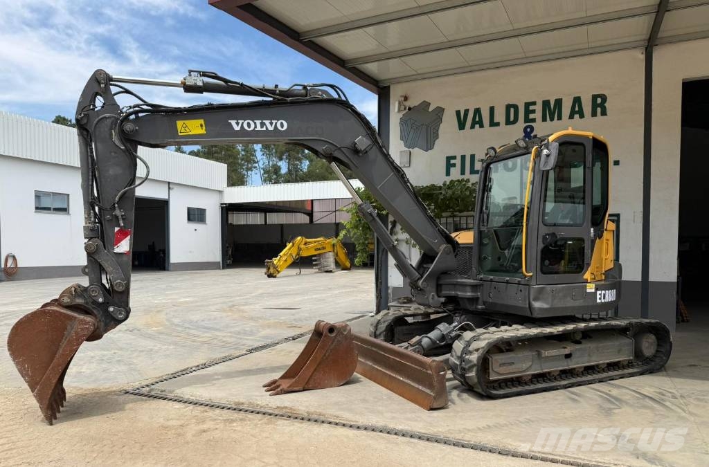 Volvo ECR 88 D, Ar condicioning Excavadoras 7t - 12t