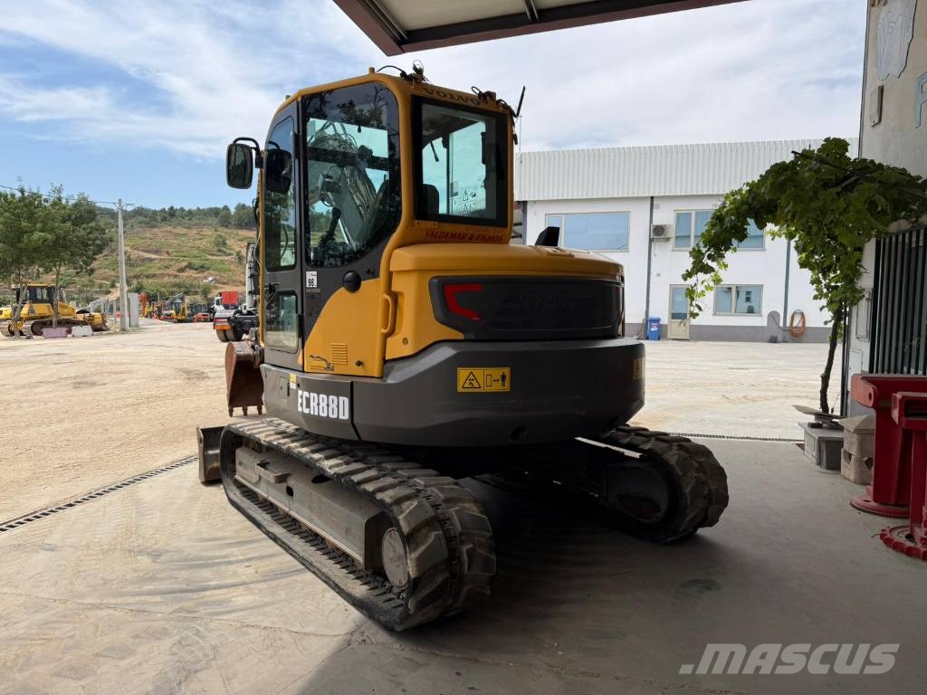 Volvo ECR 88 D, Ar condicioning Excavadoras 7t - 12t