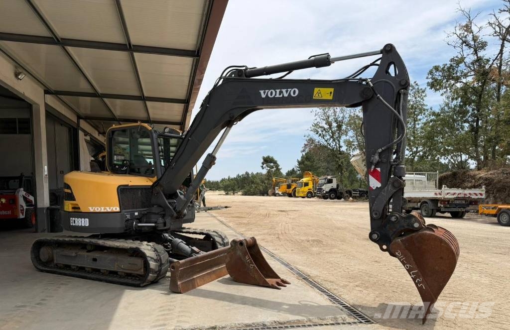 Volvo ECR 88 D, Ar condicioning Excavadoras 7t - 12t