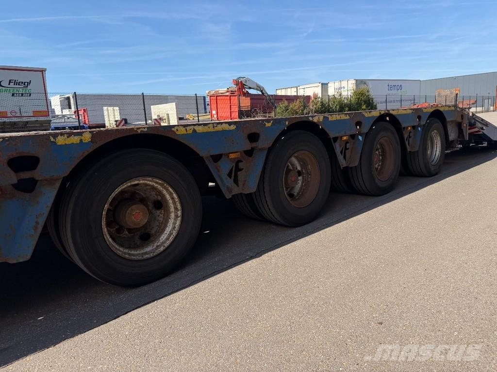 Faymonville STZ-4U - 81T - 3 HYDR STEERING AXLES - 11m LOWDBED Tieflader-Auflieger