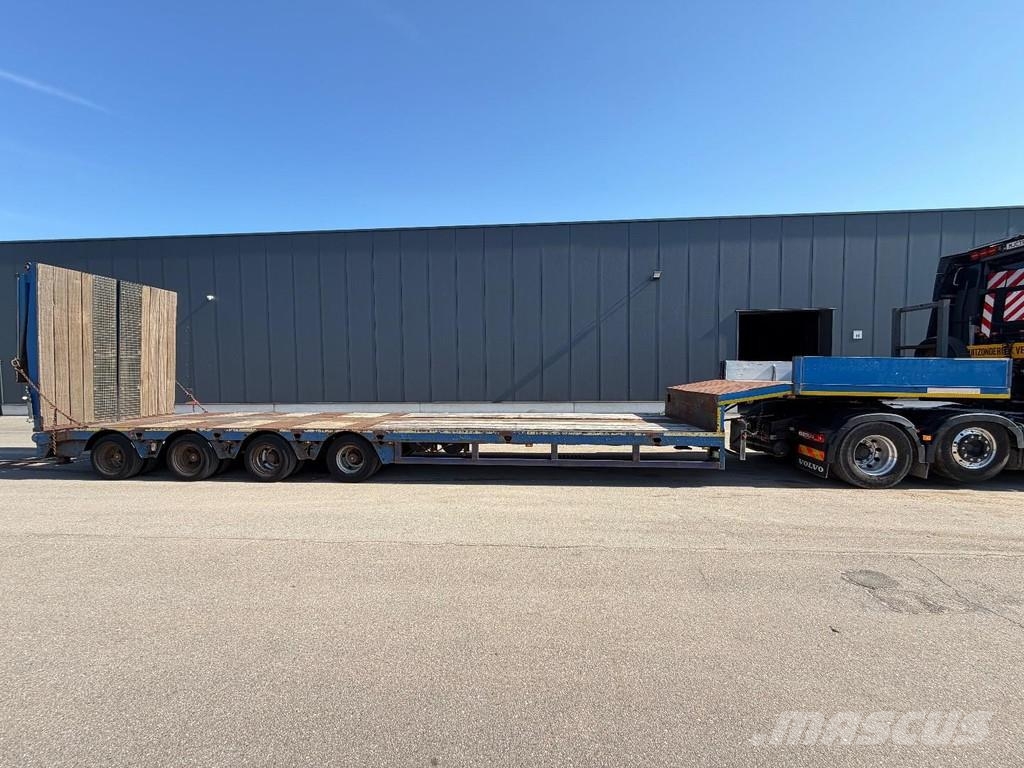 Faymonville STZ-4U - 81T - 3 HYDR STEERING AXLES - 11m LOWDBED Tieflader-Auflieger