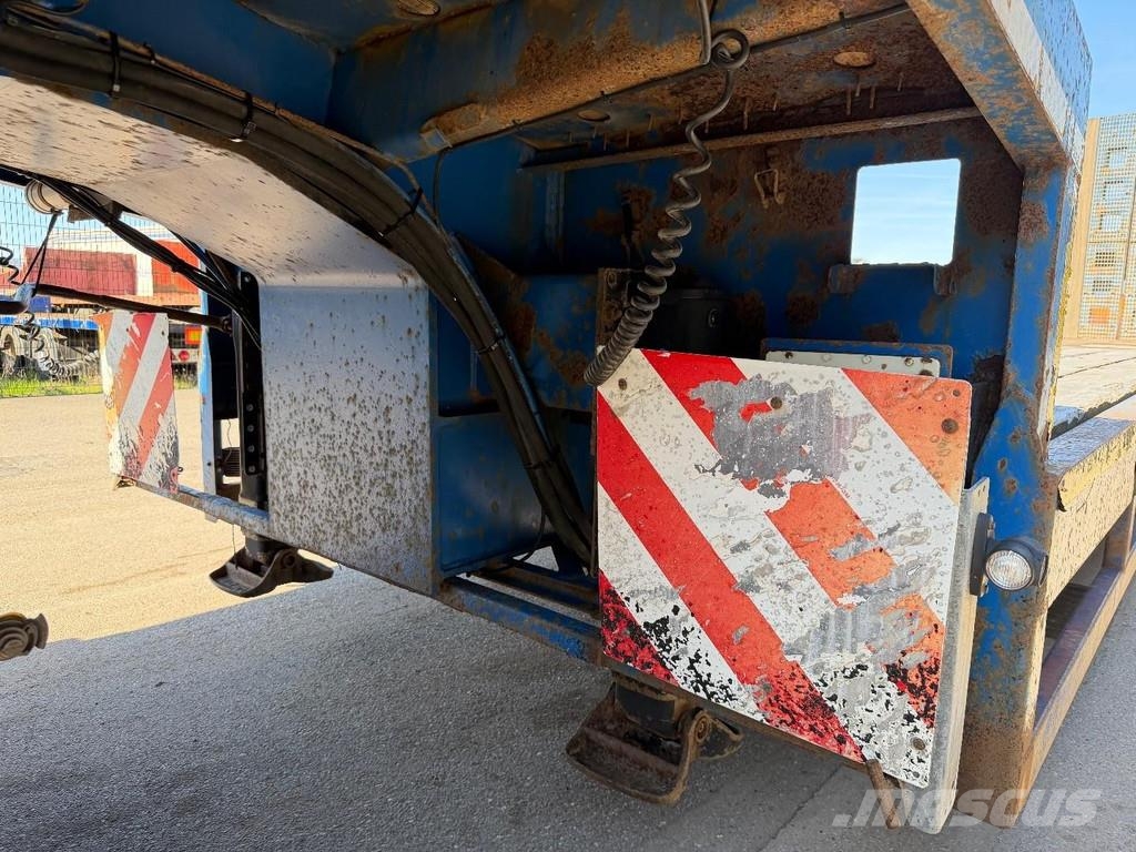 Faymonville STZ-4U - 81T - 3 HYDR STEERING AXLES - 11m LOWDBED Tieflader-Auflieger