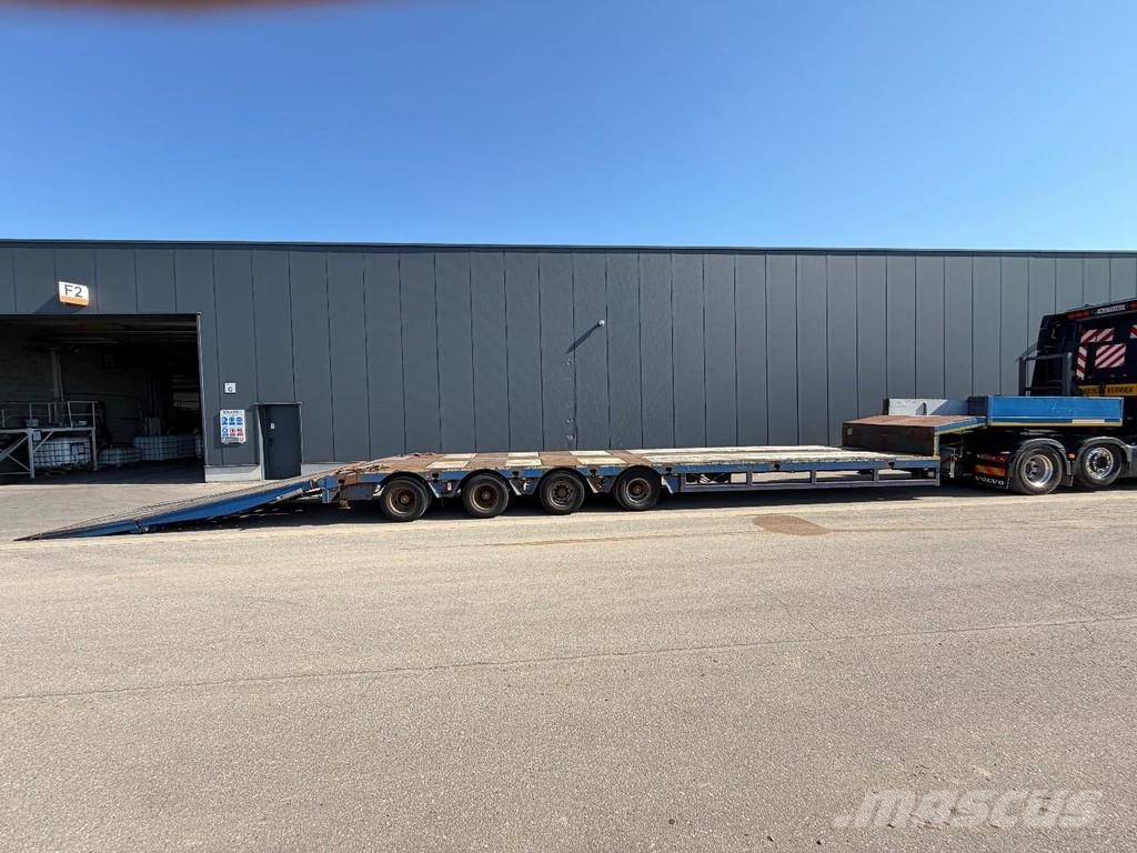 Faymonville STZ-4U - 81T - 3 HYDR STEERING AXLES - 11m LOWDBED Tieflader-Auflieger