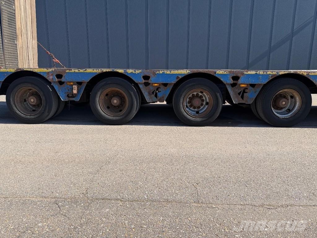 Faymonville STZ-4U - 81T - 3 HYDR STEERING AXLES - 11m LOWDBED Tieflader-Auflieger