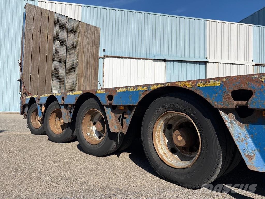 Faymonville STZ-4U - 81T - 3 HYDR STEERING AXLES - 11m LOWDBED Tieflader-Auflieger