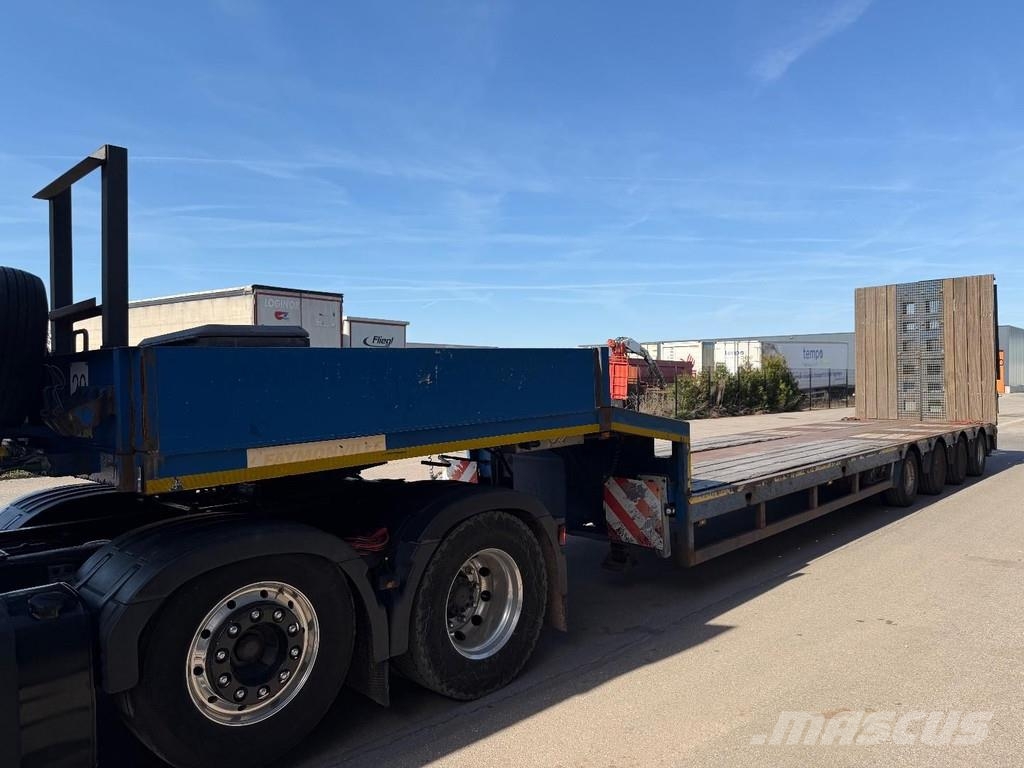 Faymonville STZ-4U - 81T - 3 HYDR STEERING AXLES - 11m LOWDBED Tieflader-Auflieger