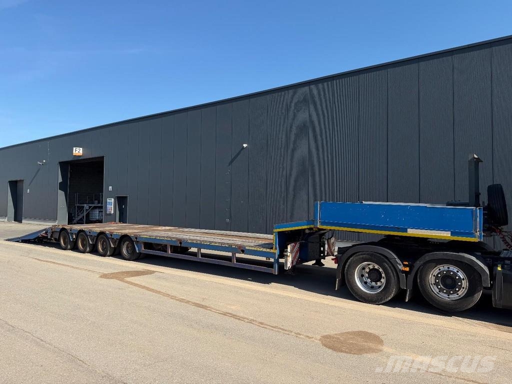 Faymonville STZ-4U - 81T - 3 HYDR STEERING AXLES - 11m LOWDBED Tieflader-Auflieger