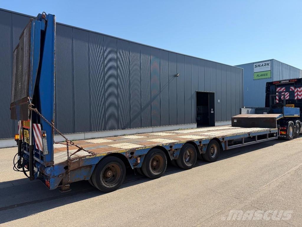Faymonville STZ-4U - 81T - 3 HYDR STEERING AXLES - 11m LOWDBED Tieflader-Auflieger