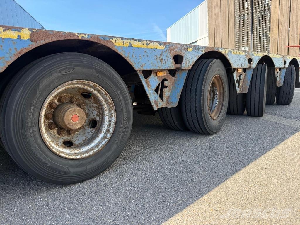 Faymonville STZ-4U - 81T - 3 HYDR STEERING AXLES - 11m LOWDBED Tieflader-Auflieger