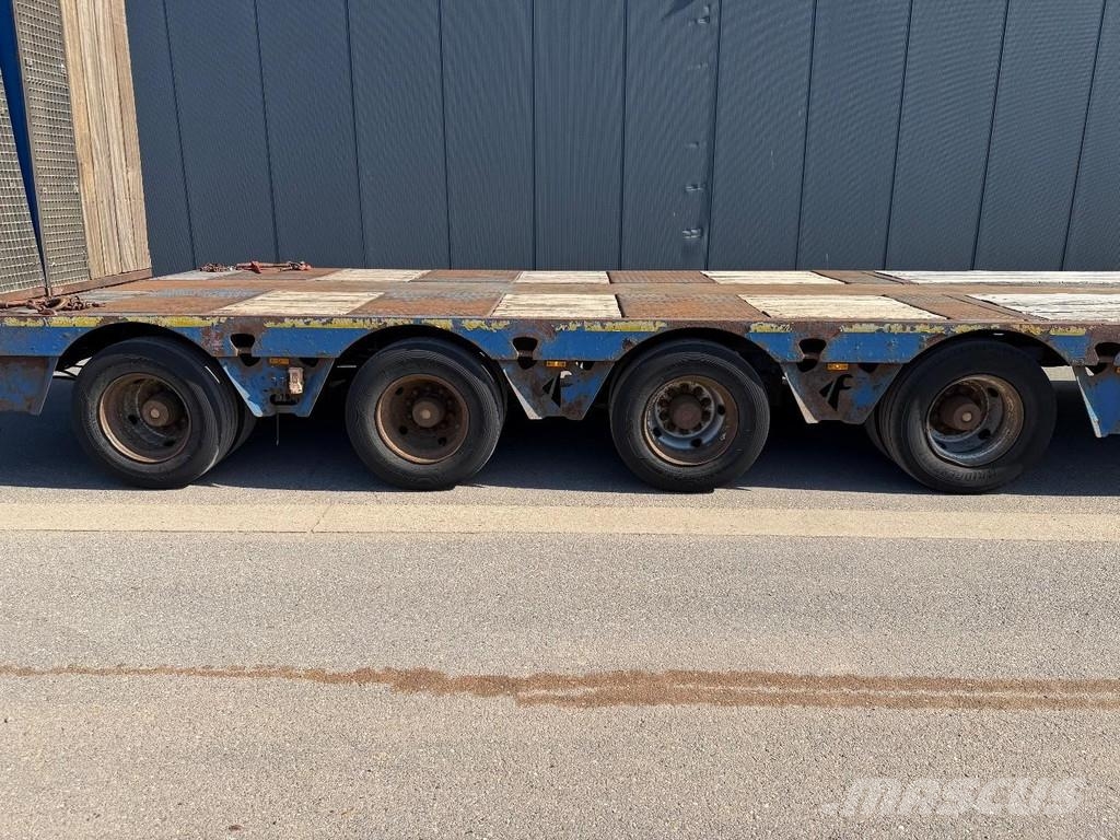 Faymonville STZ-4U - 81T - 3 HYDR STEERING AXLES - 11m LOWDBED Tieflader-Auflieger
