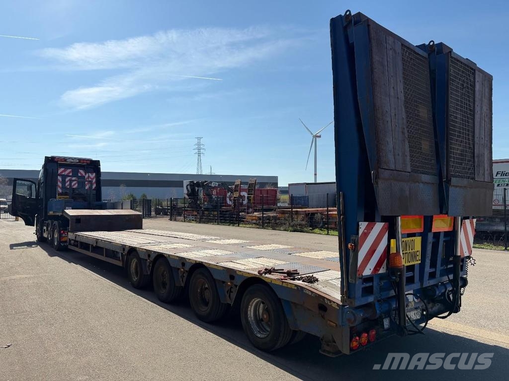 Faymonville STZ-4U - 81T - 3 HYDR STEERING AXLES - 11m LOWDBED Tieflader-Auflieger