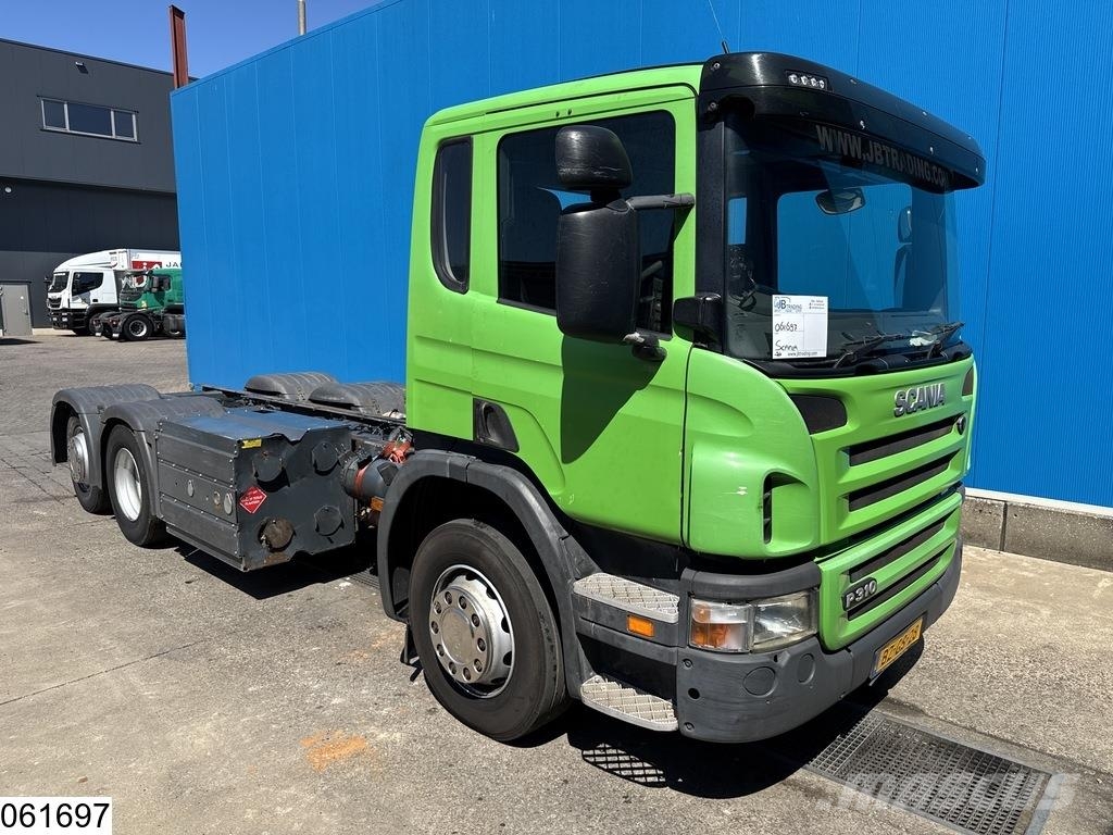 Scania P 310 CNG 6X2, CNG, EURO 5, Retarder Kuorma-autoalustat