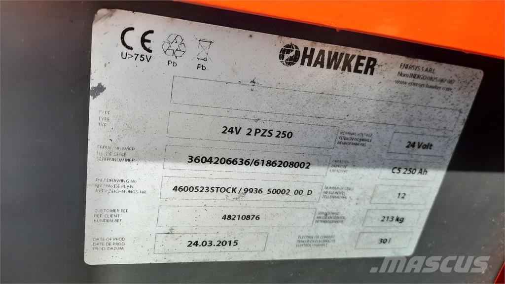 Linde L16 - BR1173 Самохідні електроштабелери