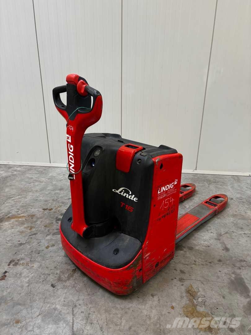 Linde T16 Ručne vedené vysokozdvižné vozíky
