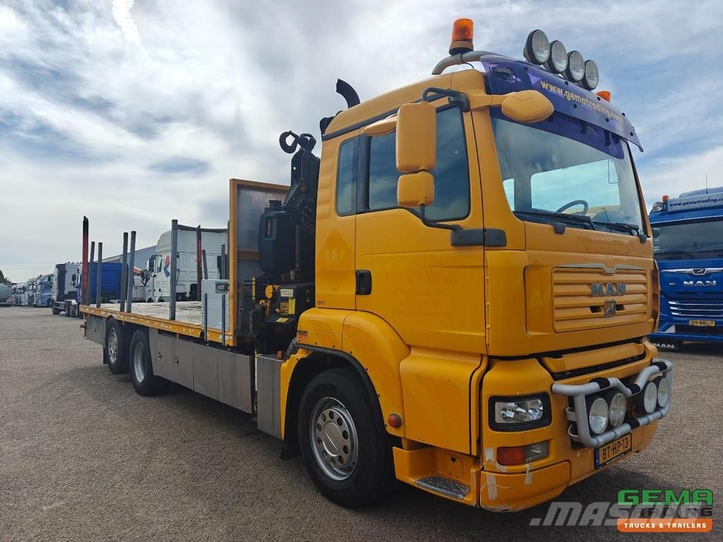 MAN TGA 26.320 6x2/4 Day Cabin Euro4 - Open Loading Bo Бордови