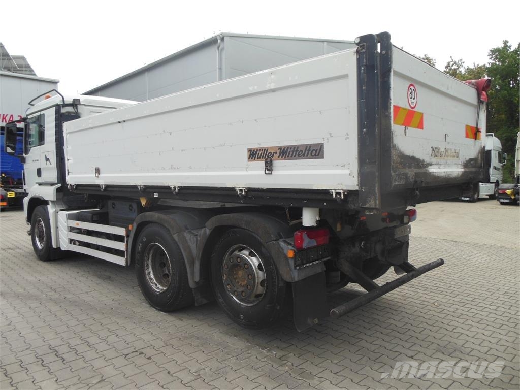 MAN TGS 26.440, 6x4H, Manuál, Euro 5, Sklápěč S3 Kipper