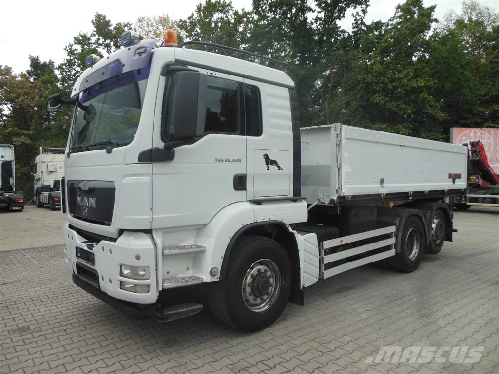 MAN TGS 26.440, 6x4H, Manuál, Euro 5, Sklápěč S3 Kipper