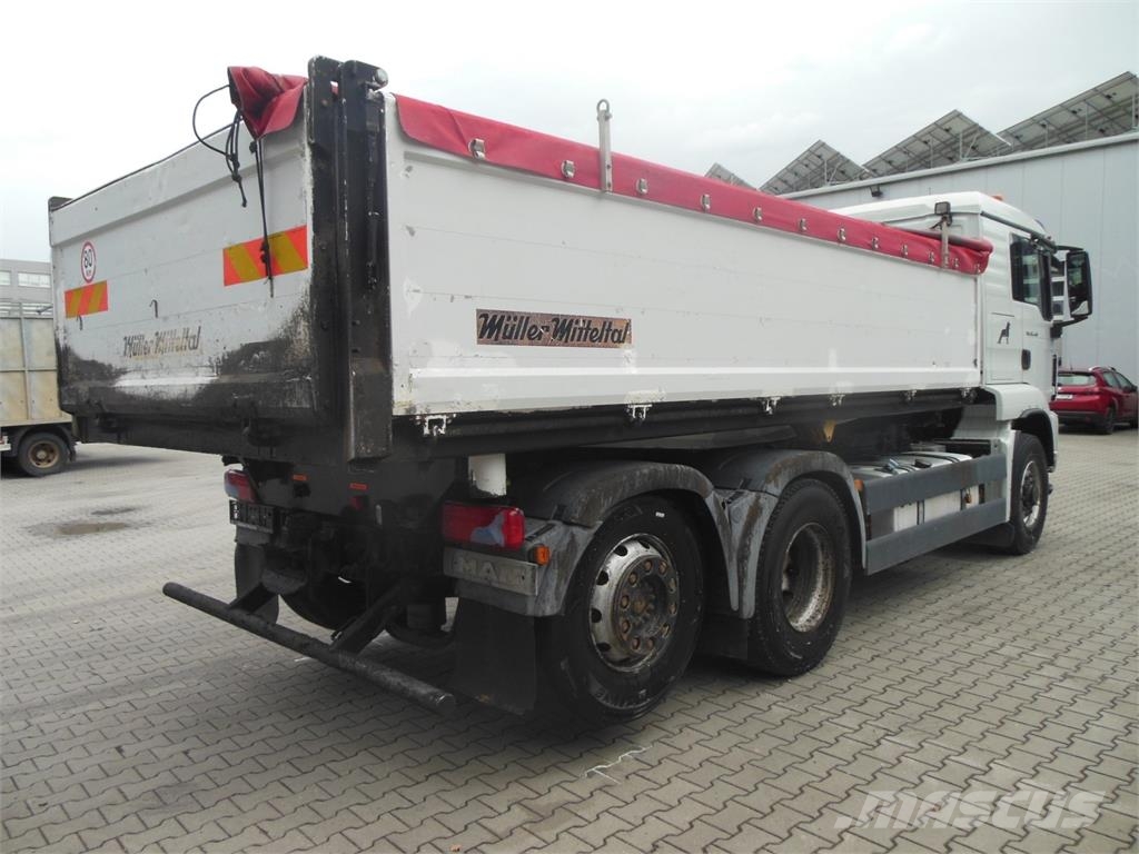 MAN TGS 26.440, 6x4H, Manuál, Euro 5, Sklápěč S3 Kipper