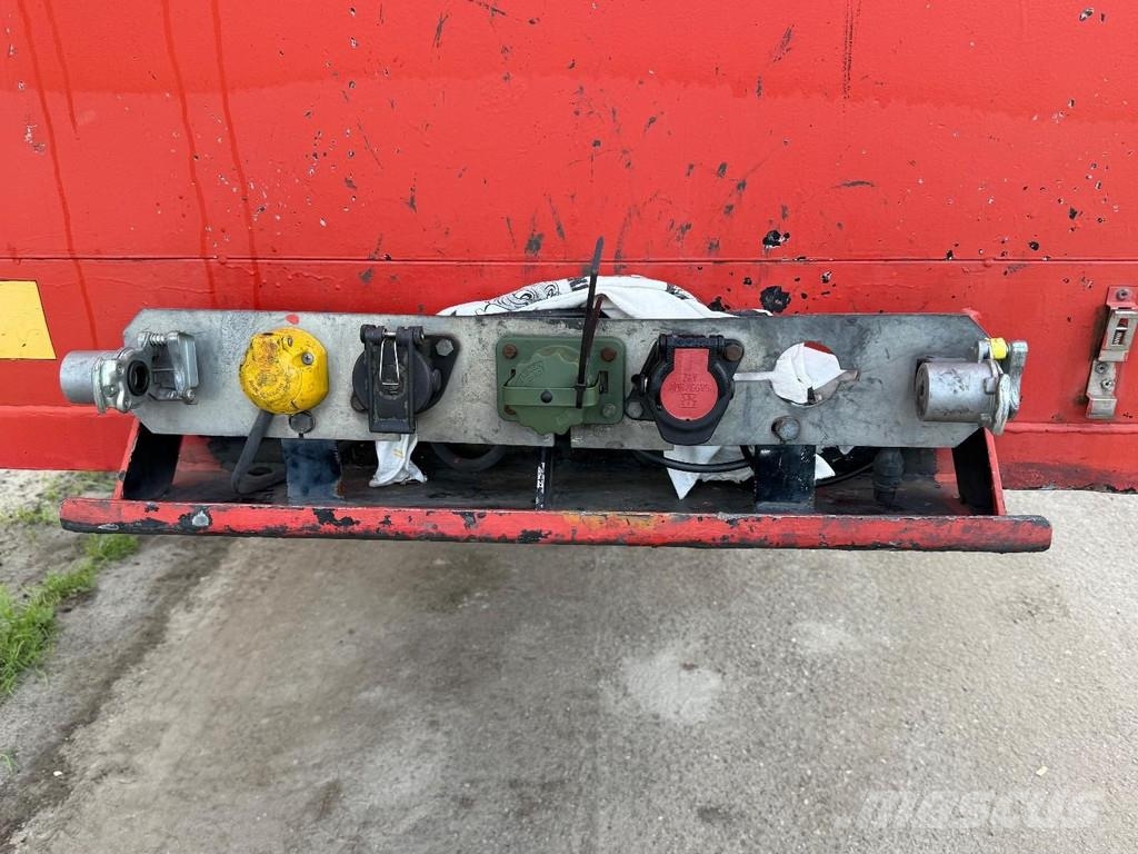 Broshuis 3ABSD-48 3 AXLE STEERING + HYDR. RAMPS + ADJUSTABL نصف مقطورة مسطحة منخفضة