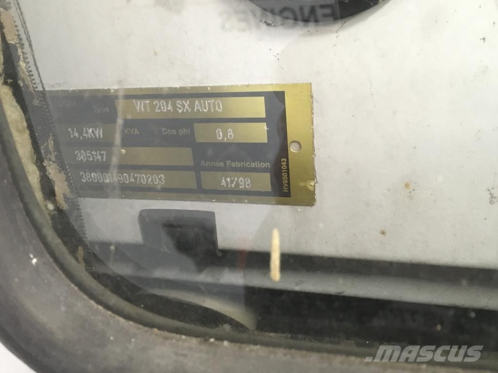 Lombardini LDW 2004 GENERATOR 20 KVA USED Dieselgeneratorer