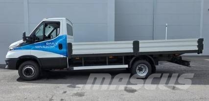 Iveco eDaily 70C14E Caja abierta/laterales abatibles