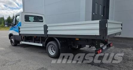 Iveco eDaily 70C14E Caja abierta/laterales abatibles