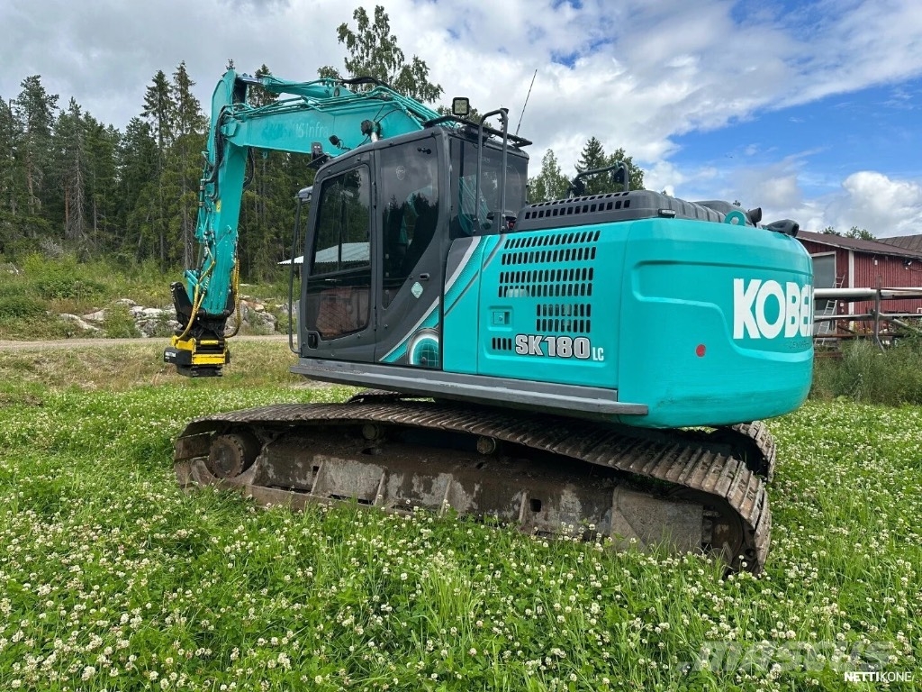 Kobelco SK 180 LC Excavadoras sobre orugas