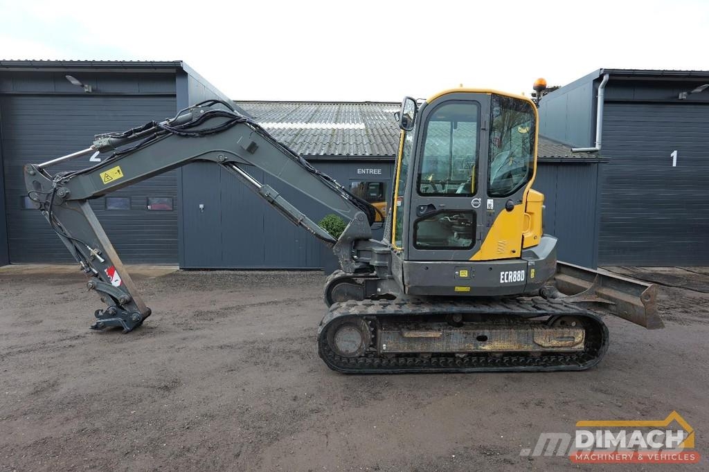 Volvo ECR88 Monoboom - air conditioning - rotary sorting Escavatori speciali