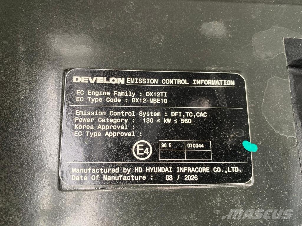 Develon DX360LCA-7M . Rupsgraafmachines