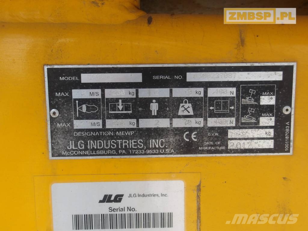 JLG M 600 JP Plataformas con brazo de elevación telescópico