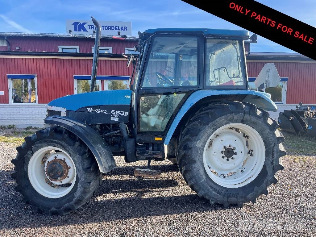 New Holland 6635 Dismantled: only spare parts 트랙터