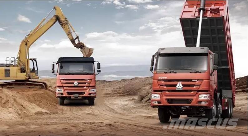 Howo used Howo 8X4 Dump Truck Bañeras basculantes usadas
