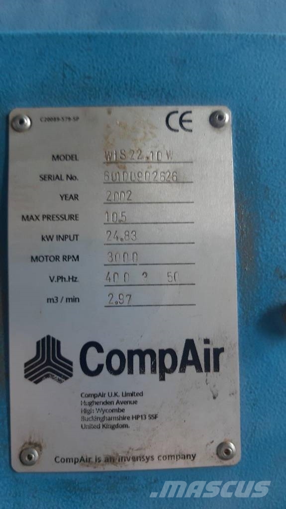 Compair WIS22.10 V Συμπιεστές