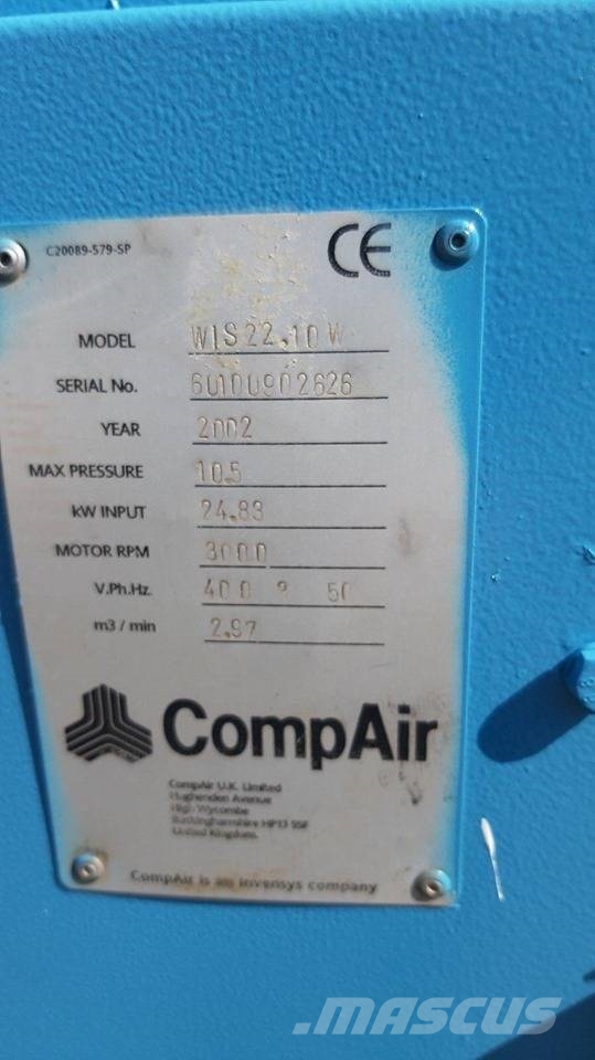 Compair WIS22.10 V Συμπιεστές