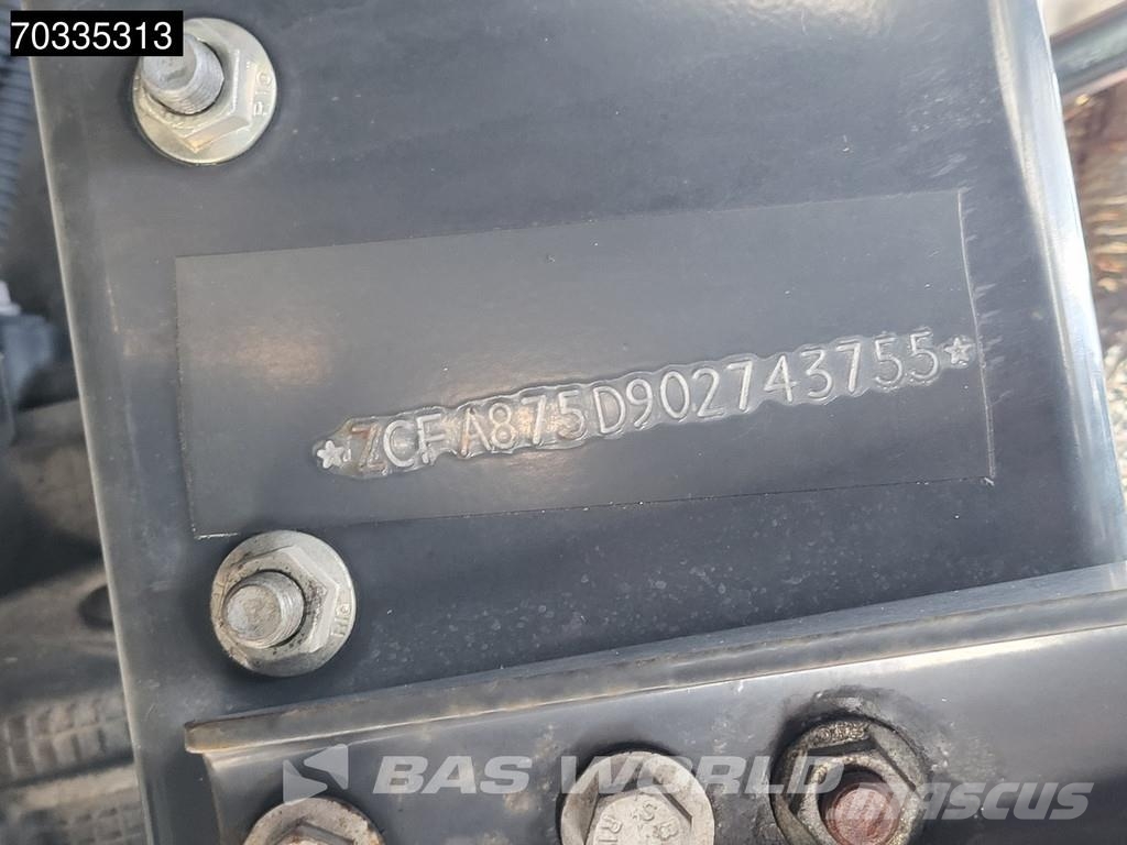 Iveco Eurocargo 75E190 4X2 8tonner 1000kg Ladebordwand A شاحنات ذات هيكل صندوقي