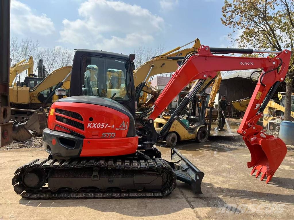 Kubota KX 057-4 Mini ekskavatörler, 7 tona dek