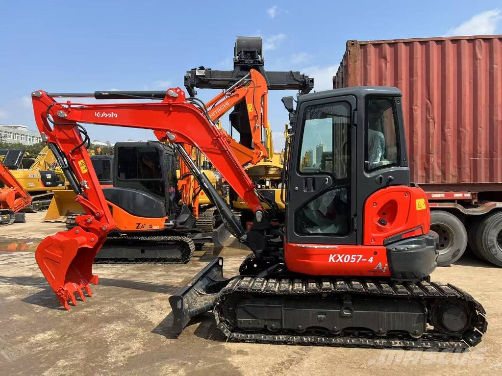 Kubota KX 057-4 Mini ekskavatörler, 7 tona dek