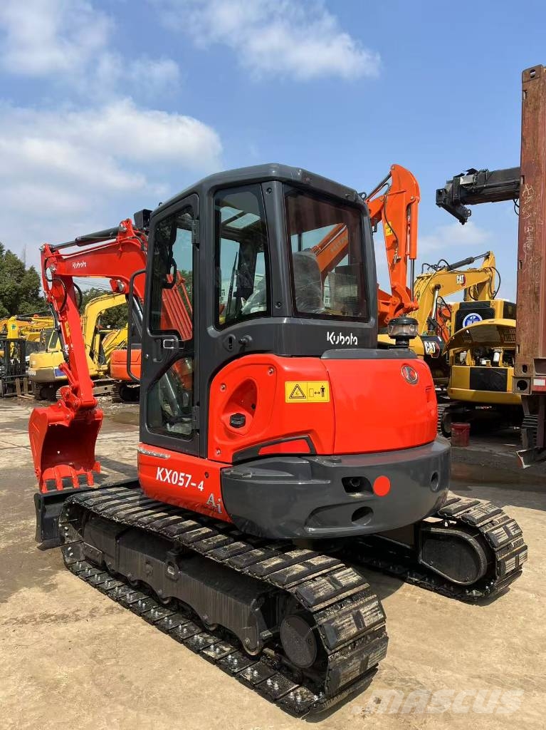 Kubota KX 057-4 Mini ekskavatörler, 7 tona dek